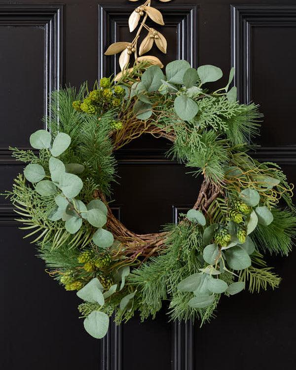 dibor Eucalyptus Hedgerow Wreath