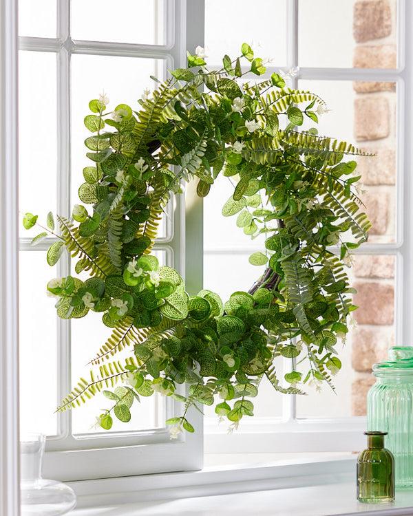 dibor Evergreen Botanical Wreath