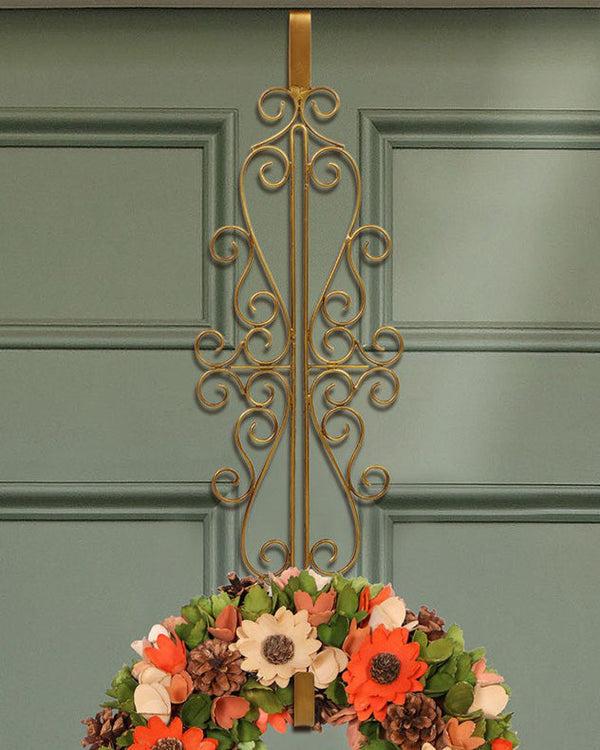 dibor Extra Long Ornate Wreath Hanger