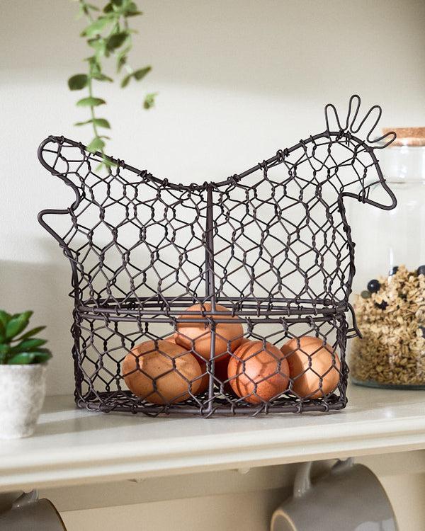 dibor Farmhouse Hen Egg Basket