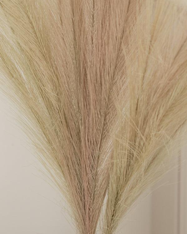 Dibor Faux Pampas Grass Spray