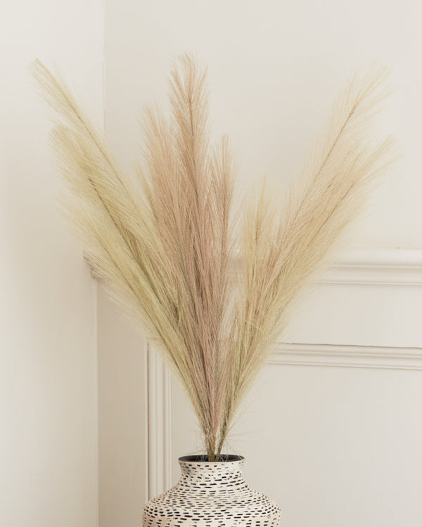 dibor Faux Pampas Grass Spray