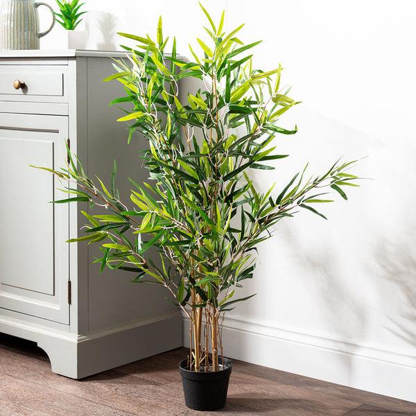 dibor Faux Potted Bamboo Plant