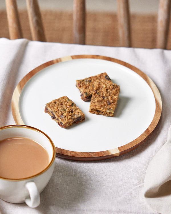 dibor Fika Round Wooden Tray