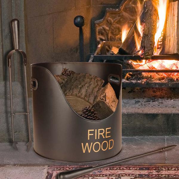 Dibor Firewood Bucket With Tools