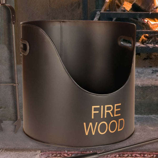 Dibor Firewood Bucket With Tools