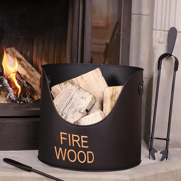 dibor Firewood Bucket with Tools
