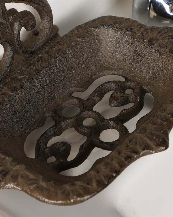 Dibor Fleur De Lys Bathroom Soap Dish