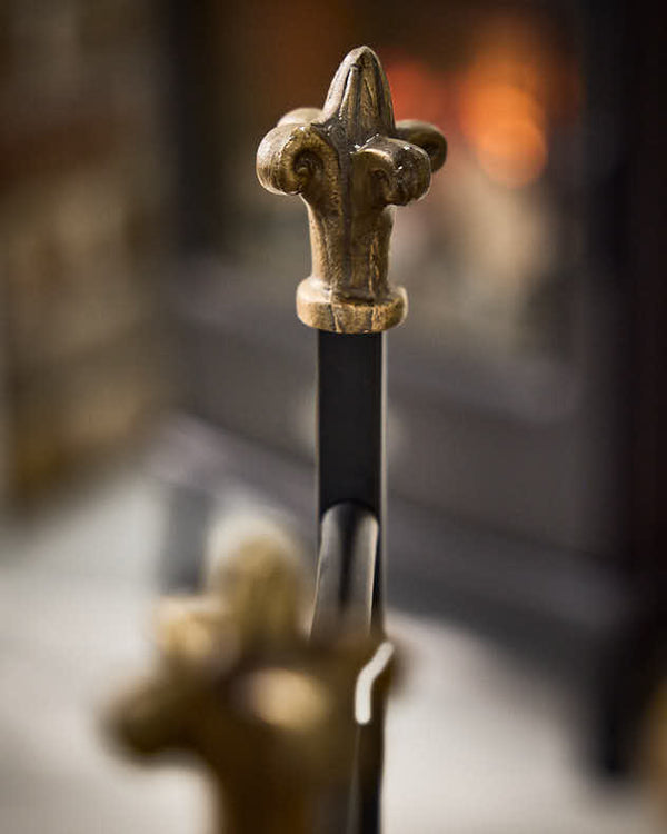 Dibor Fleur De Lys Log Holder