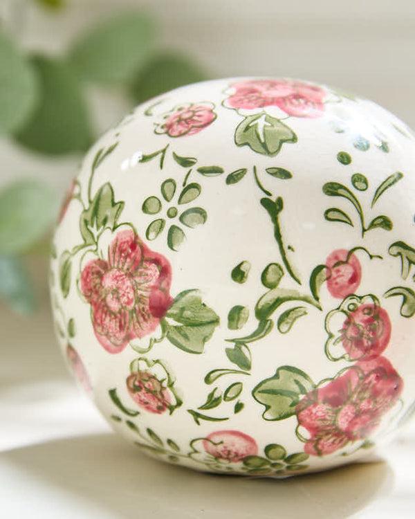 Dibor Floral Ball Ornament