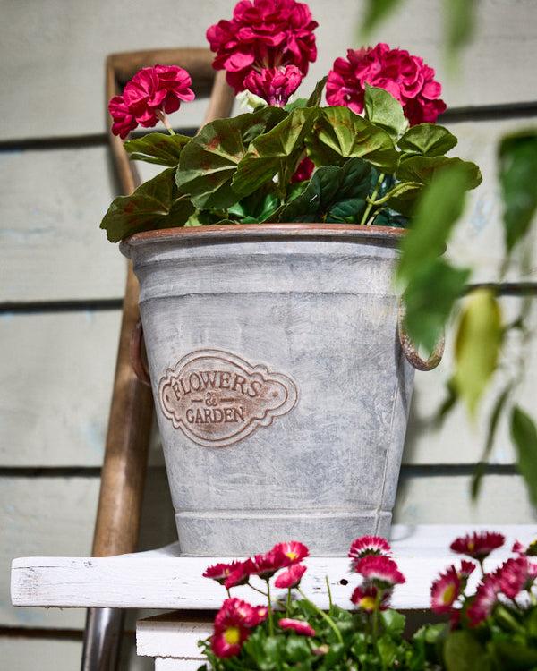 Dibor Flowers & Garden Metal Planters