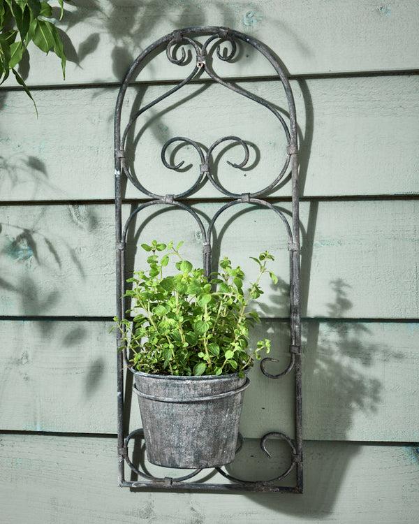 dibor Folding Scrolled Wall Planter