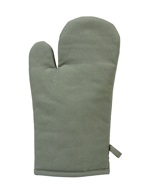 Dibor Forest Green Cotton Oven Glove