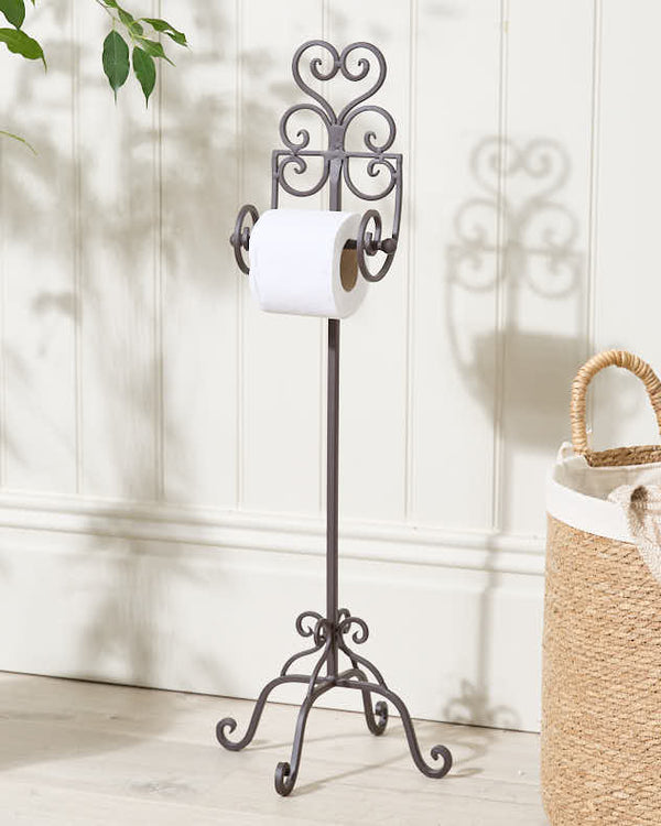 dibor Freestanding Heart Toilet Roll Holder