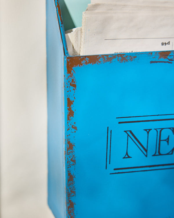 Dibor French Blue Newspaper Store