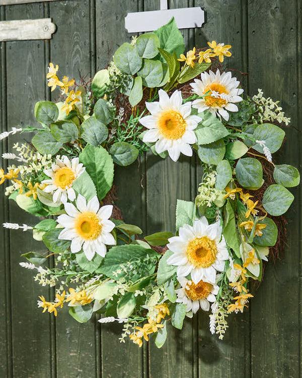 dibor Gloriosa Sunflower Wreath 60cm