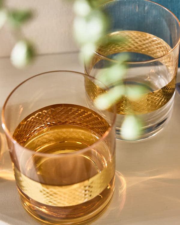 Dibor Gold Band Drinks Tumblers