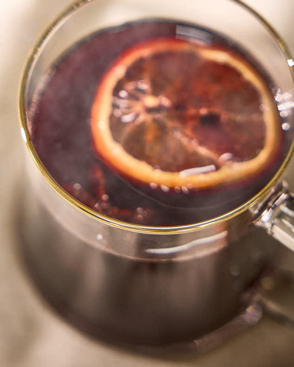 Dibor Gold Rimmed Glass Mugs