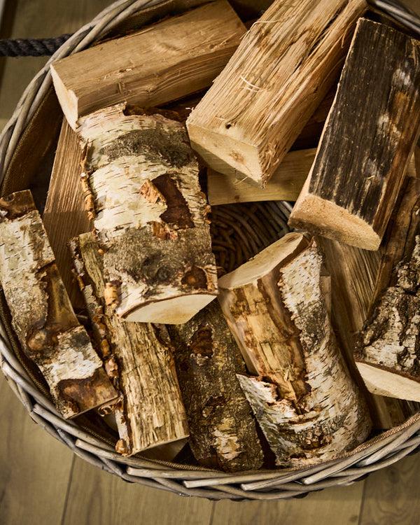 Dibor Grande Woven Log Storage Basket