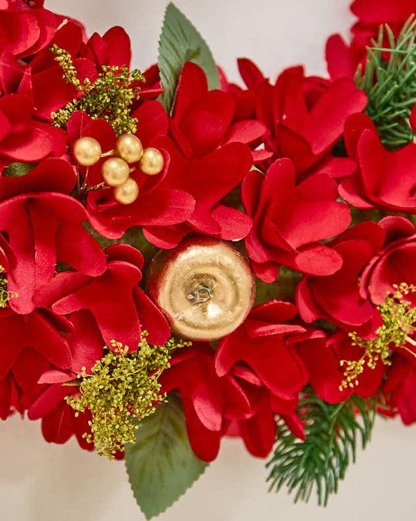 Dibor Grantham Floral Door Wreath 38cm