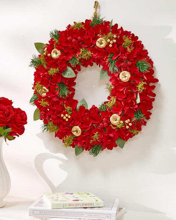dibor Grantham Floral Door Wreath 38cm