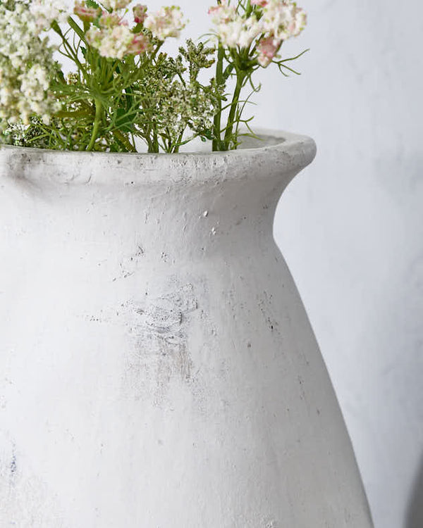 Dibor Grecian Inspired Tall Ceramic Vase