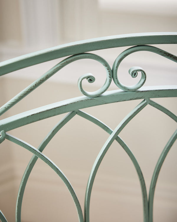 Dibor Green Arched Companion Seat