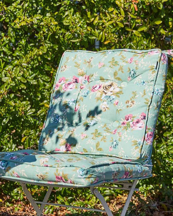 Dibor Green Floral Garden Cushion Collection