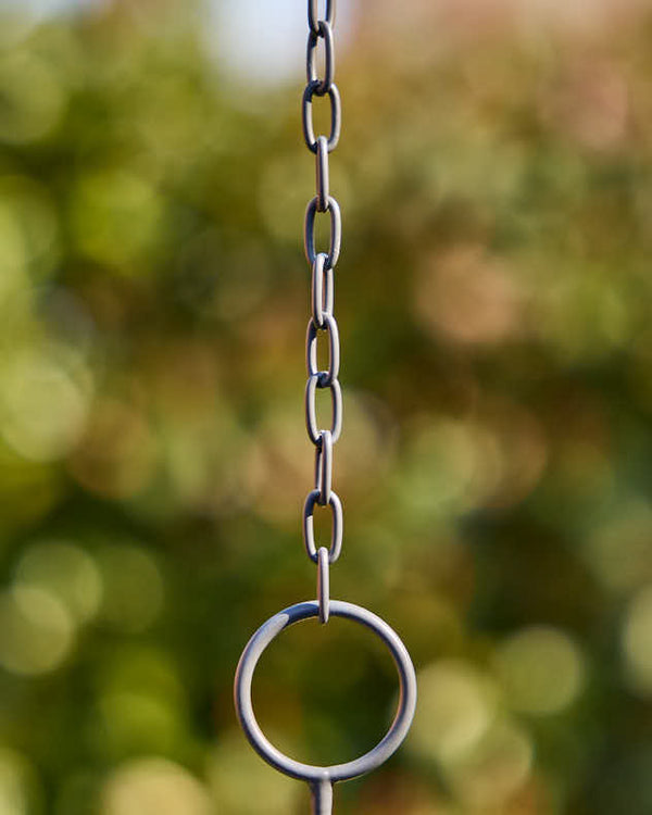 Dibor Grey Round Hanging Bird Feeder