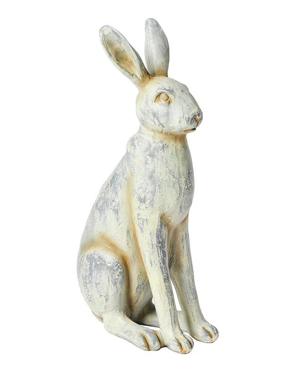 Dibor Grey Small Sitting Hare Ornament