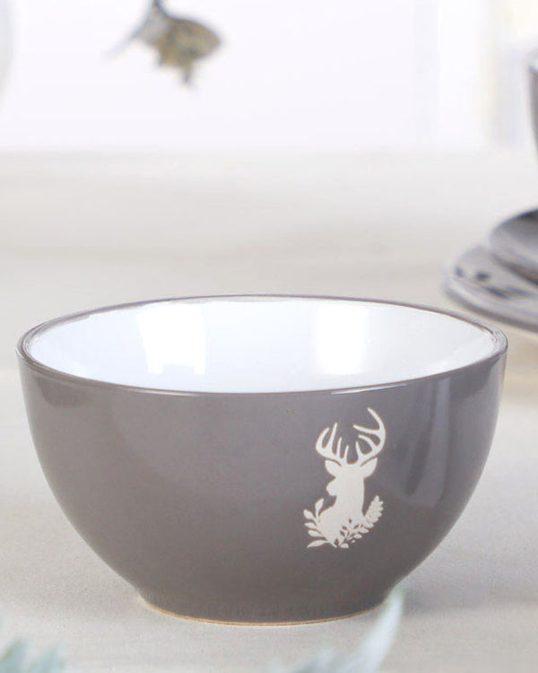 Dibor Grey Stag Bowls