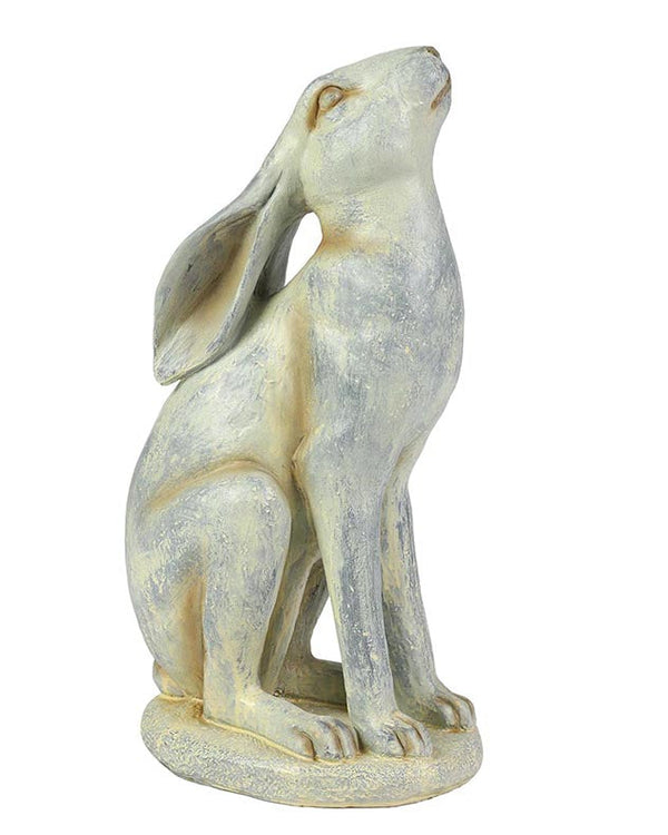 Dibor Grey Stargazing Hare Ornament