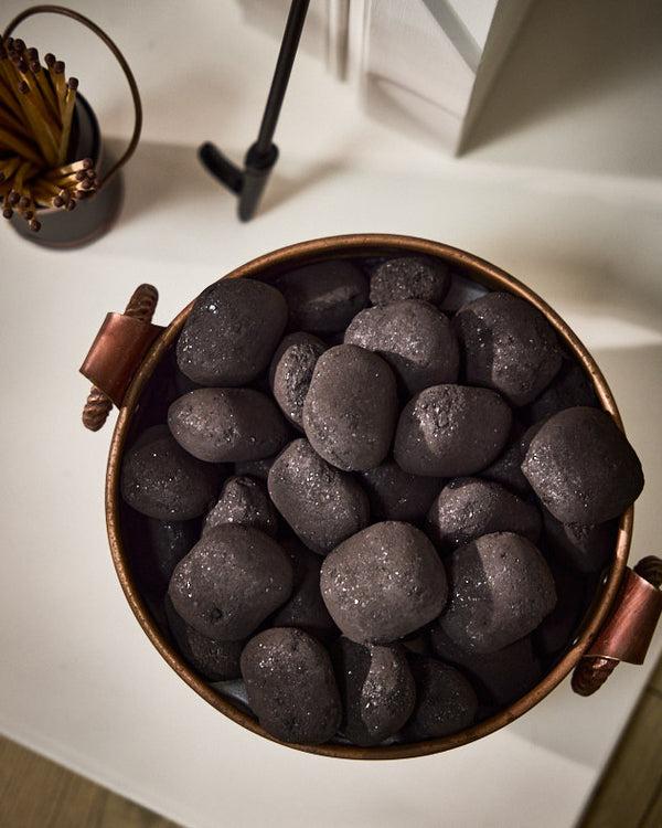 Dibor Hammered Copper Coal Bucket