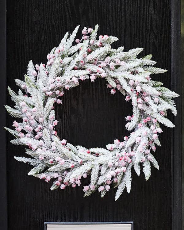 Dibor Hampton Frosted Berries Wreath 50cm