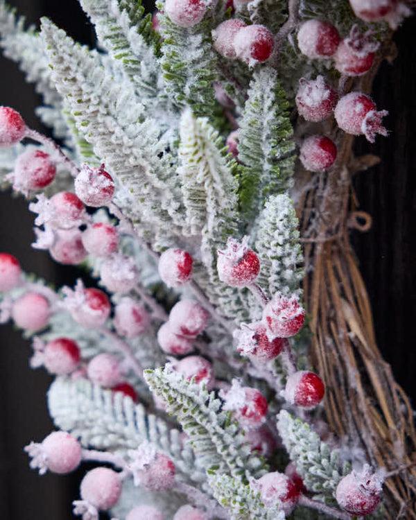 Dibor Hampton Frosted Berries Wreath 50cm