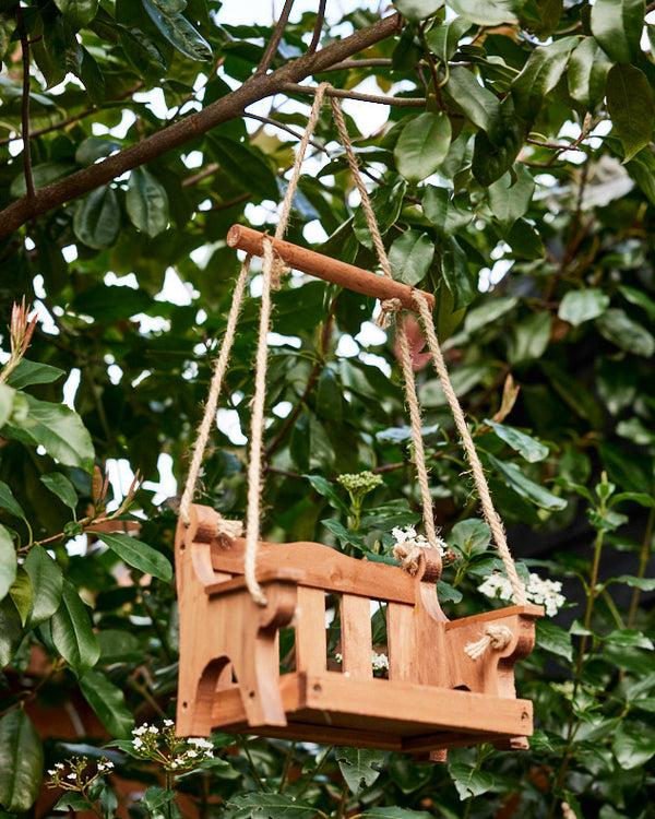 Dibor Hanging Garden Swing Bird Feeder Tray