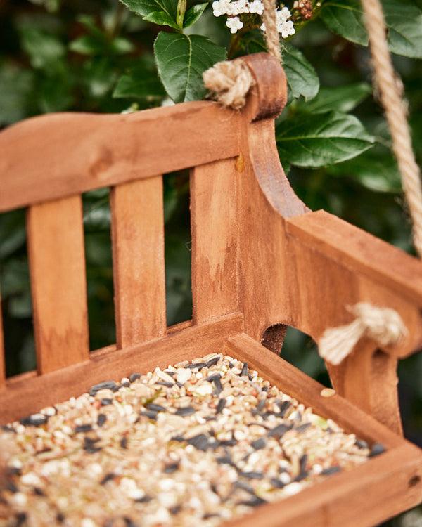 Dibor Hanging Garden Swing Bird Feeder Tray