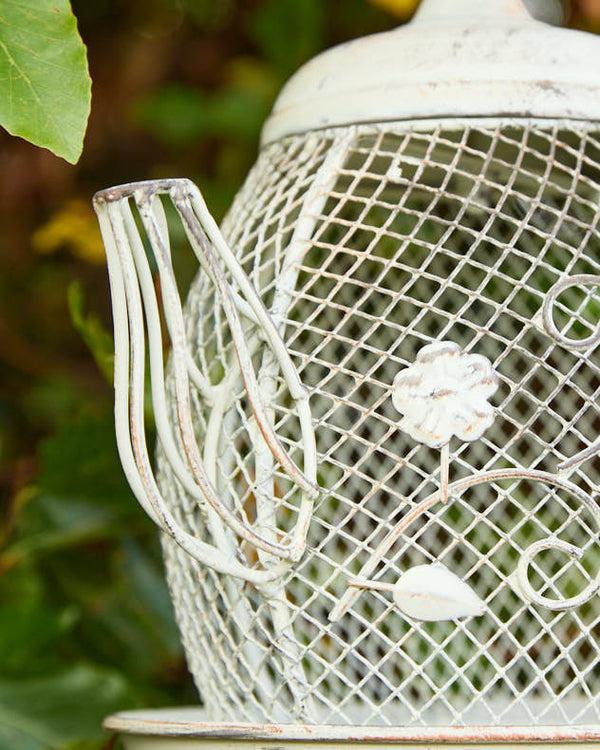 Dibor Hanging Teapot Bird Feeder