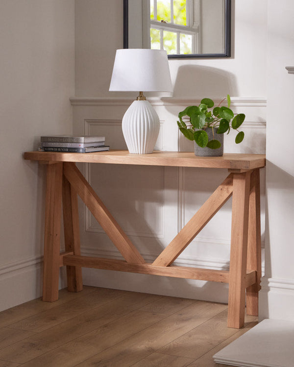 dibor Harrogate Oak Console Table