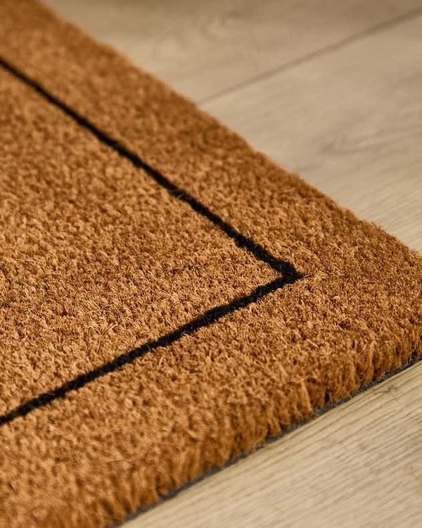 Dibor Hello Heart Natural Coir Doormat