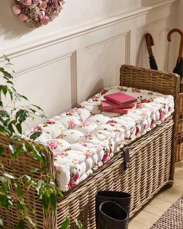 dibor Helmsley Blush Indoor Bench Cushion