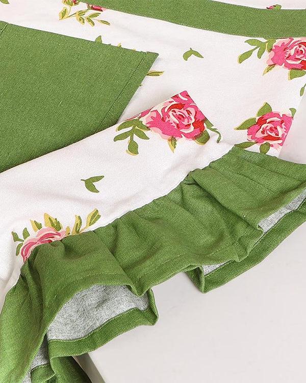 Dibor Helmsley Blush Kitchen Apron