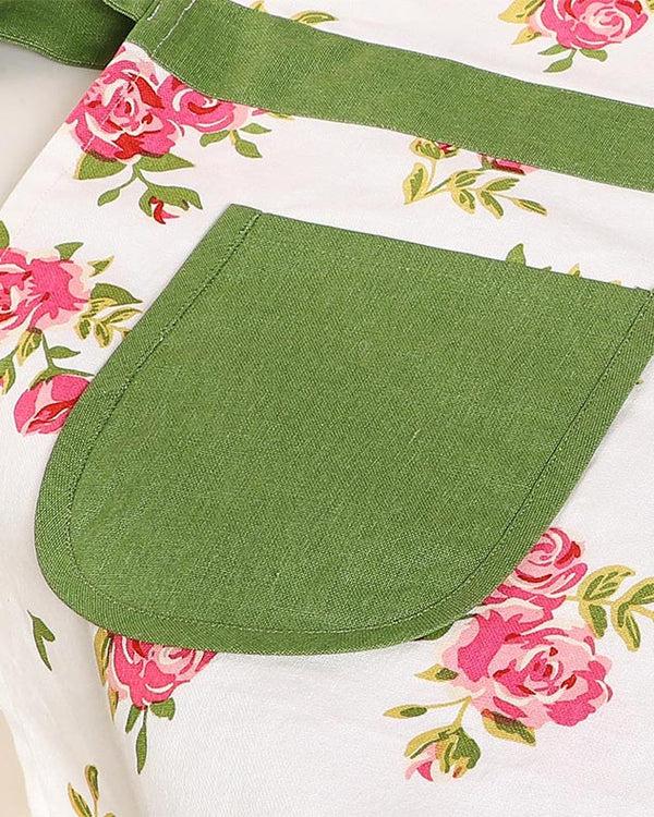 Dibor Helmsley Blush Kitchen Apron