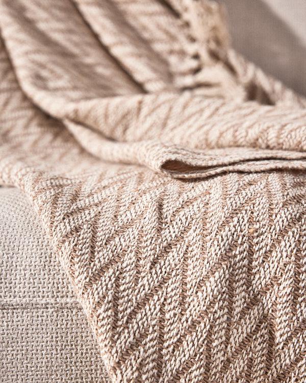 Dibor Hepworth Throw Blanket With Tassels