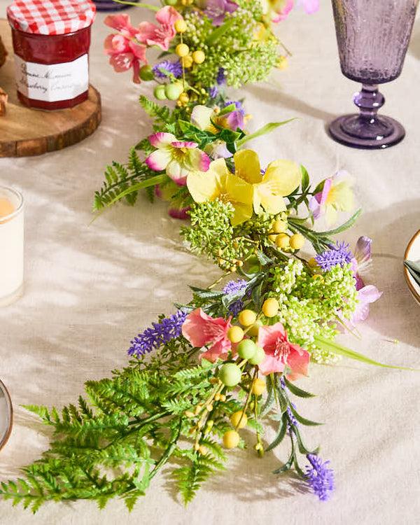 dibor Hillington Wildflower Garland 180cm