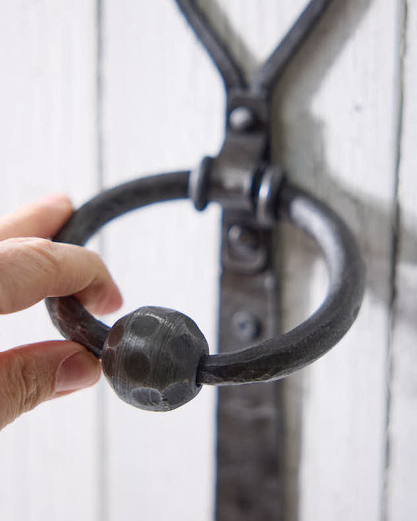 Dibor Iron Heart Shaped Door Knocker