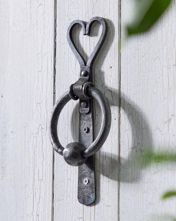 Dibor Iron Heart Shaped Door Knocker