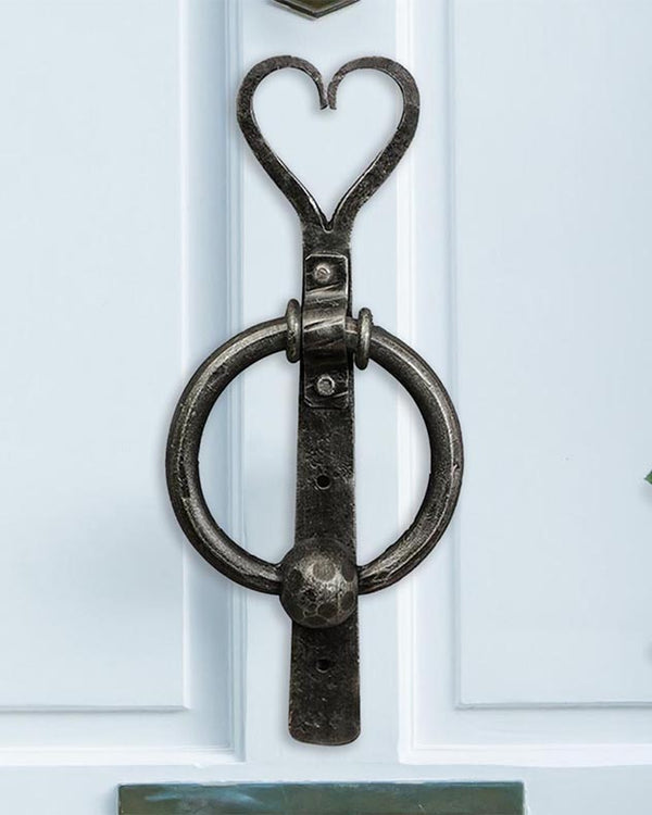 Dibor Iron Heart Shaped Door Knocker