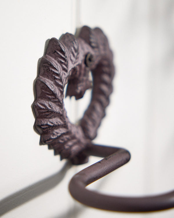 Dibor Isabelle Brown Heart Toilet Roll Holder