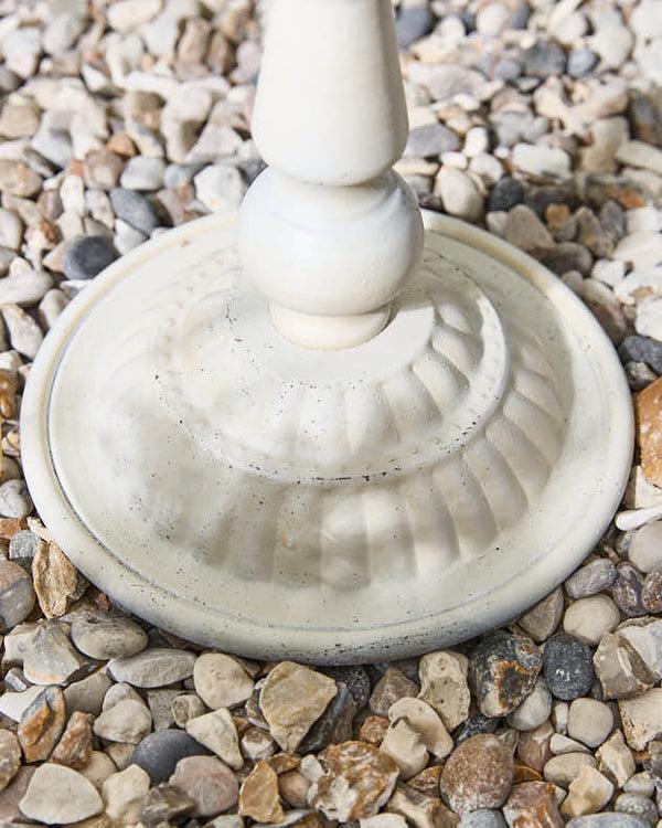 Dibor Ivory Standing Bird Feeder